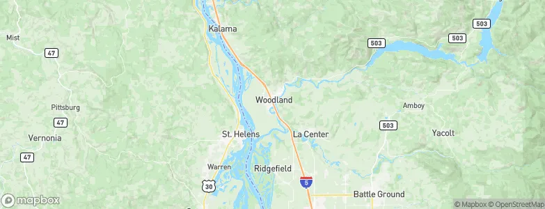 Woodland, United States Map