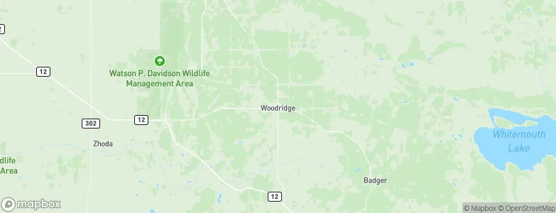 Woodridge, Canada Map