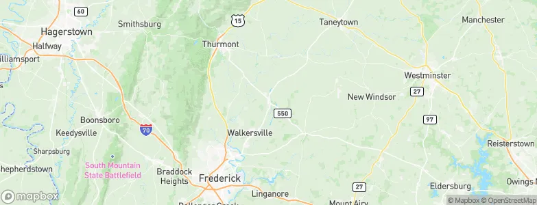 Woodsboro, United States Map