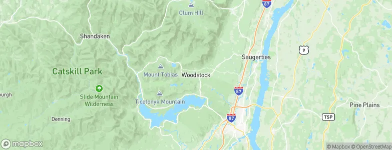 Woodstock, United States Map