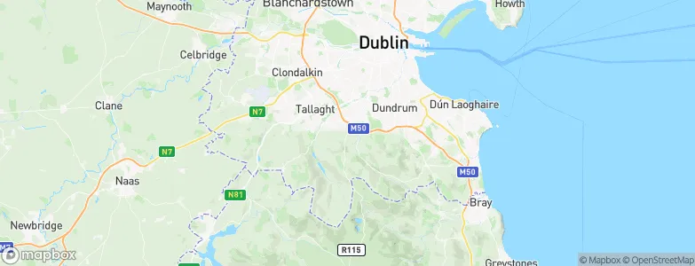 Woodtown, Ireland Map