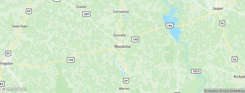 Woodville, United States Map