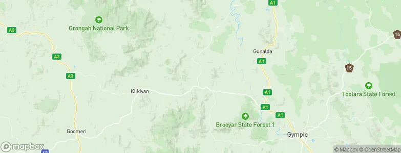 Woolooga, Australia Map