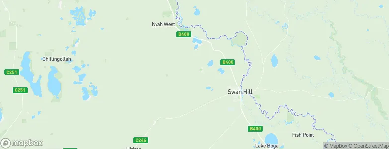 Woorinen, Australia Map