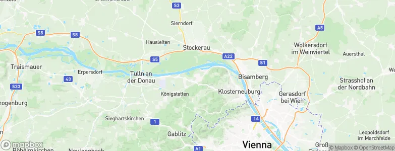 Wördern, Austria Map