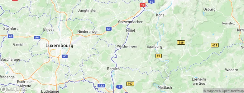 Wormeldange, Luxembourg Map