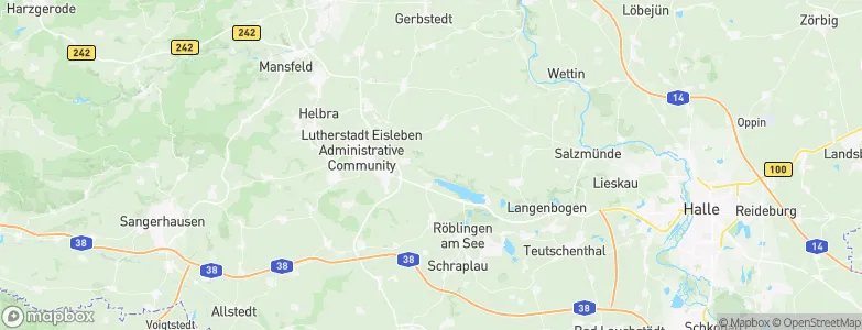 Wormsleben, Germany Map