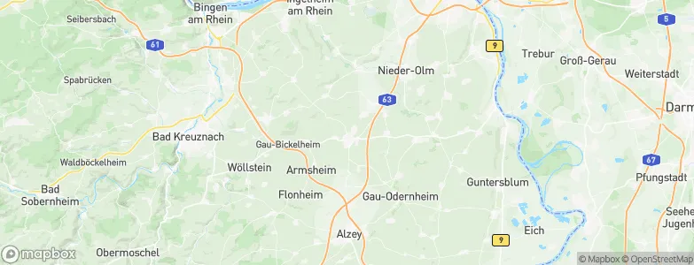 Wörrstadt, Germany Map