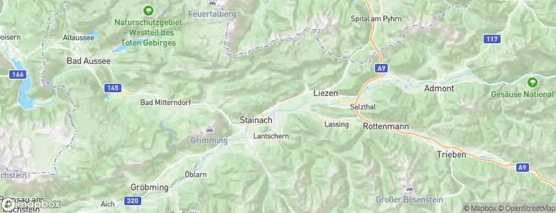 Wörschach, Austria Map
