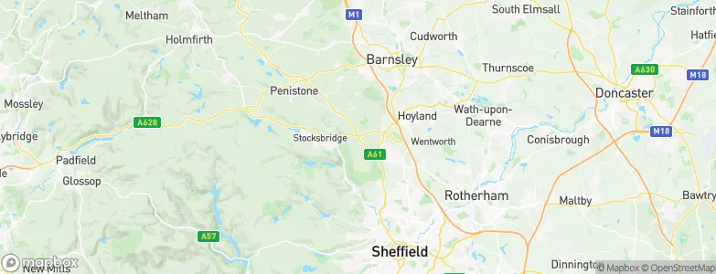 Wortley, United Kingdom Map