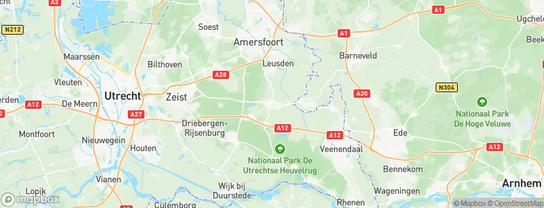 Woudenberg, Netherlands Map