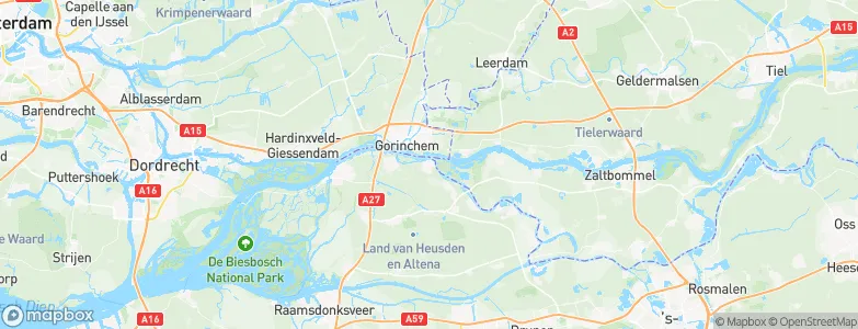 Woudrichem, Netherlands Map