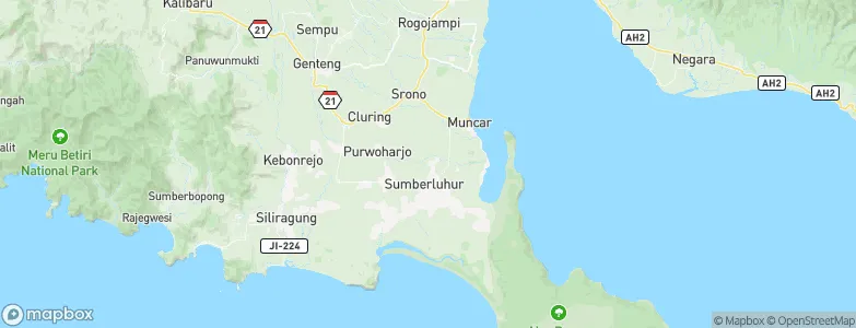 Wringinanom Satu, Indonesia Map