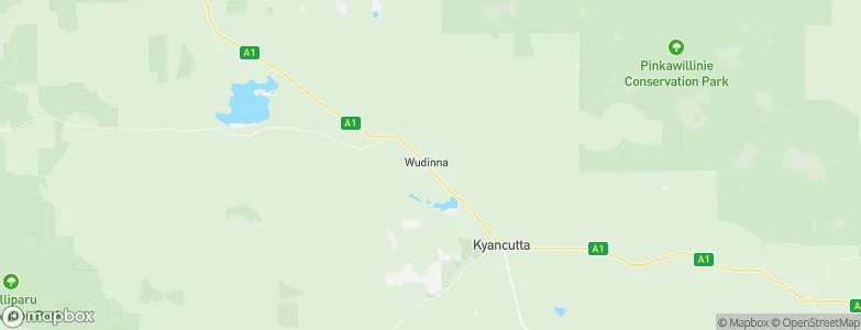 Wudinna, Australia Map