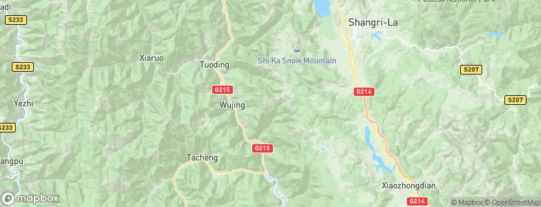 Wujing, China Map