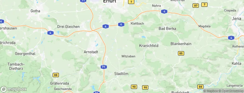 Wülfershausen, Germany Map