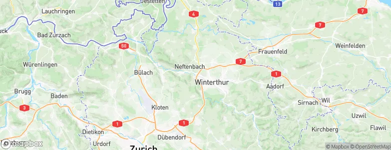 Wülflingen (Kreis 6) / Härti, Switzerland Map