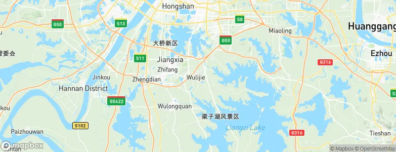 Wulijie, China Map