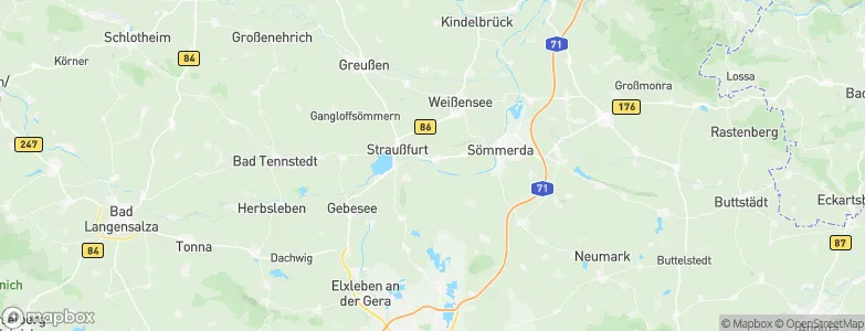 Wundersleben, Germany Map