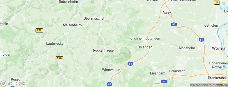Würzweiler, Germany Map