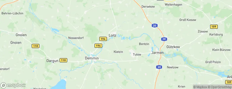 Wüstenfelde, Germany Map