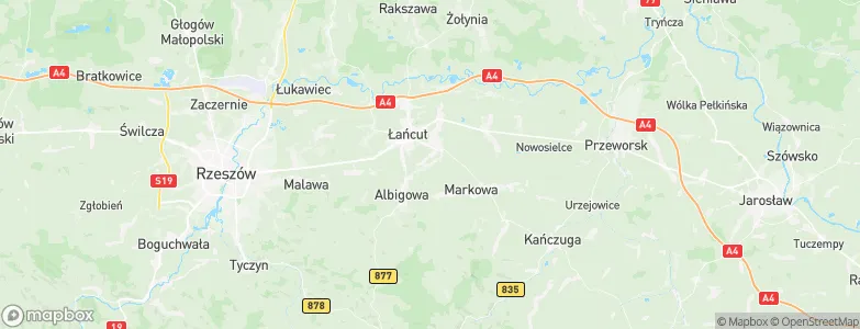 Wysoka, Poland Map