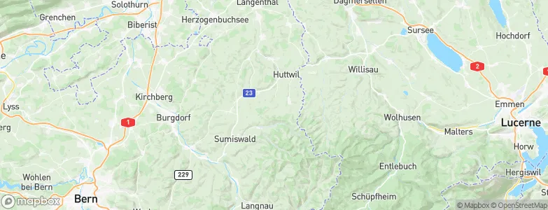 Wyssachen, Switzerland Map
