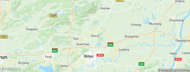 Xiacun, China Map