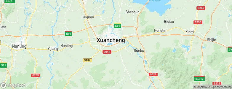 Xiadu, China Map