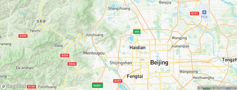 Xianghuang Nanying, China Map