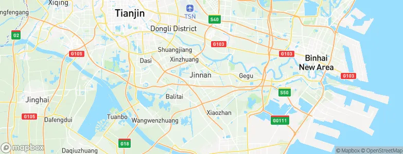 Xianshuigu, China Map
