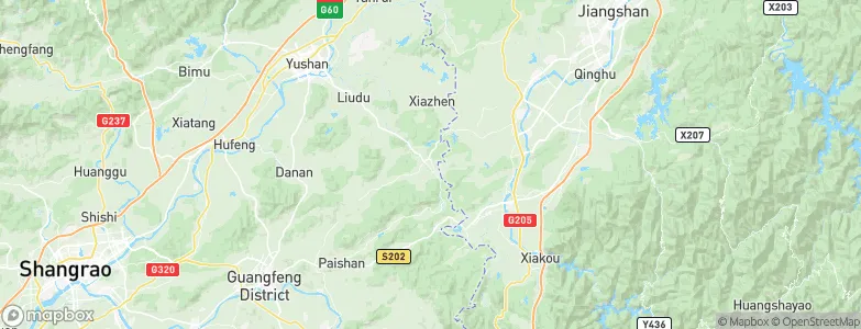 Xianyan, China Map