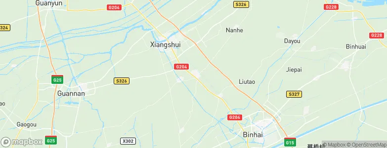 Xiaojian, China Map