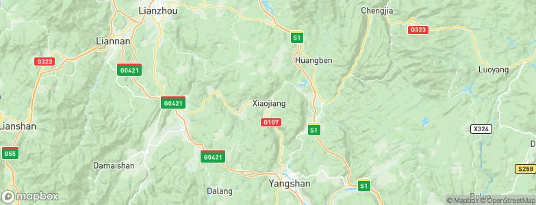 Xiaojiang, China Map