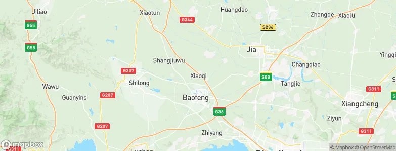 Xiaoqi, China Map