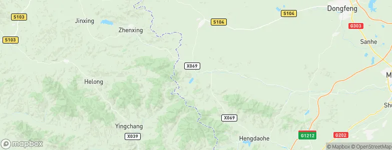 Xiaosiping, China Map
