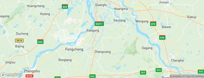 Xiaotang, China Map