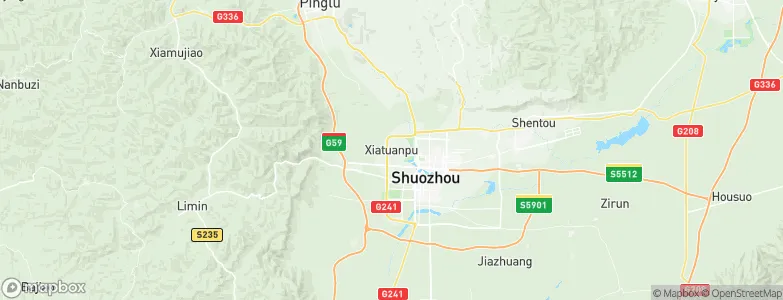 Xiatuanpu, China Map