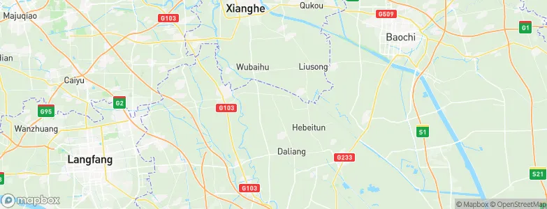 Xiawuqi, China Map