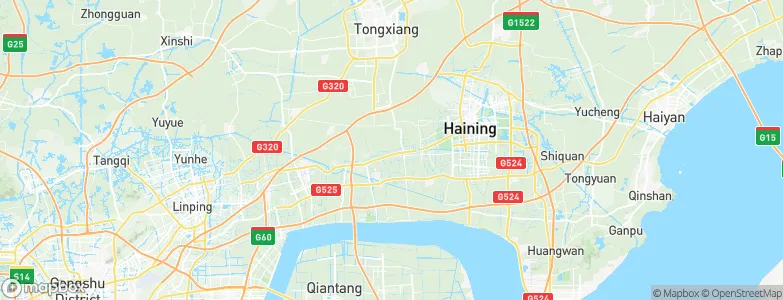 Xieqiao, China Map
