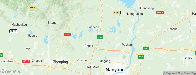 Xiezhuang, China Map