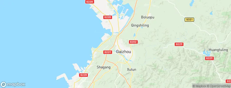 Xihai, China Map
