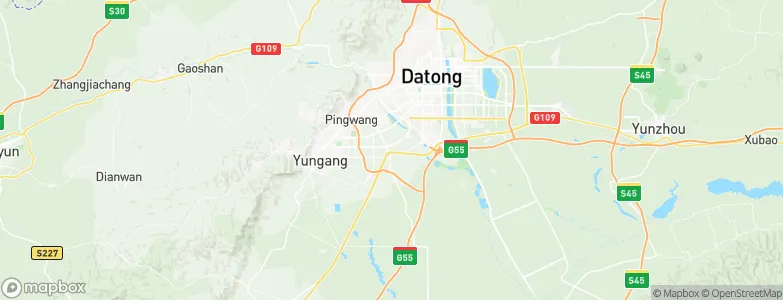 Xihanling, China Map