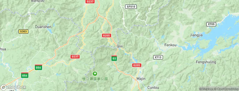 Xikengkou, China Map