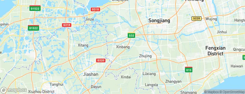 Xinbang, China Map