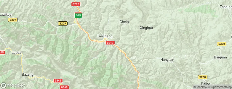 Xinchengzi, China Map