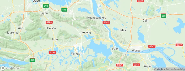 Xingguo, China Map