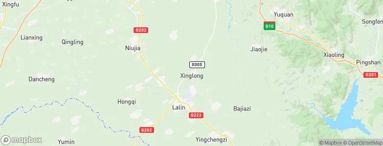 Xinglong, China Map