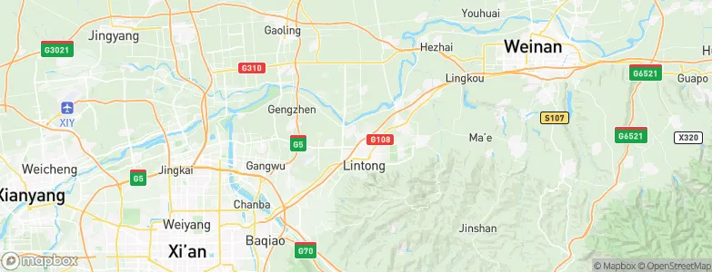 Xingzhe, China Map