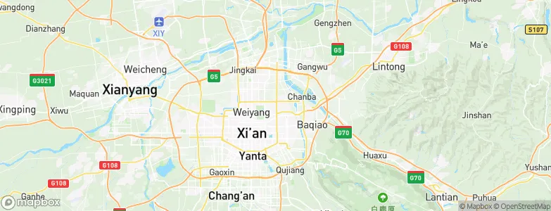 Xinjiamiao, China Map